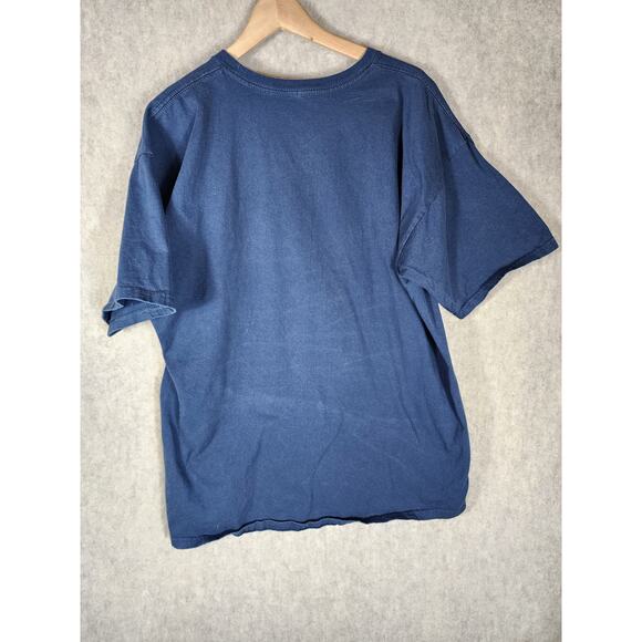 VOLCOM Blue Medium Weight Cotton Skater Casual Short Sleeve T Shirt SZ XL - Picture 2 of 7